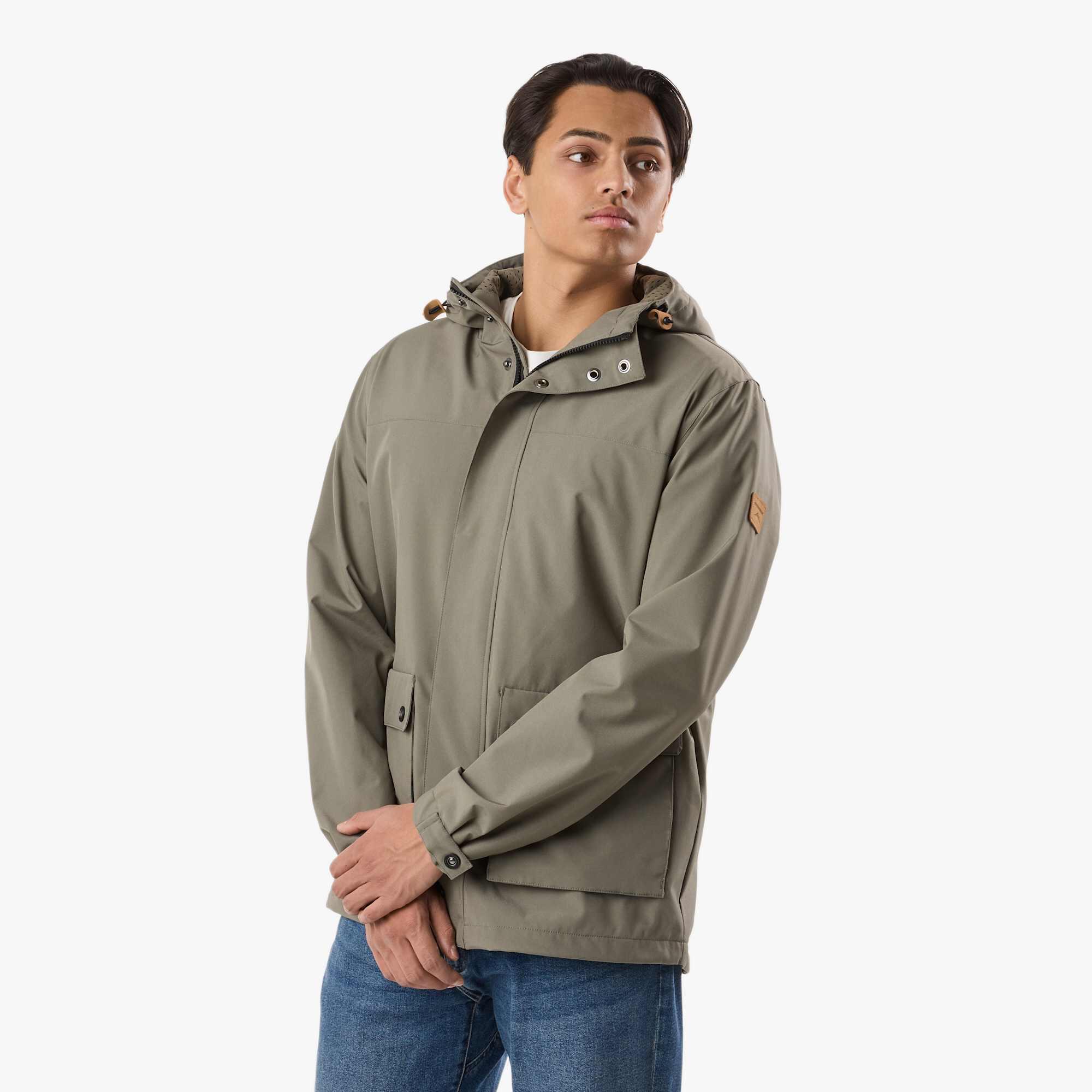 Kurtka Outdoor Wędrówki Mężczyzna Sarek Wodoodporny