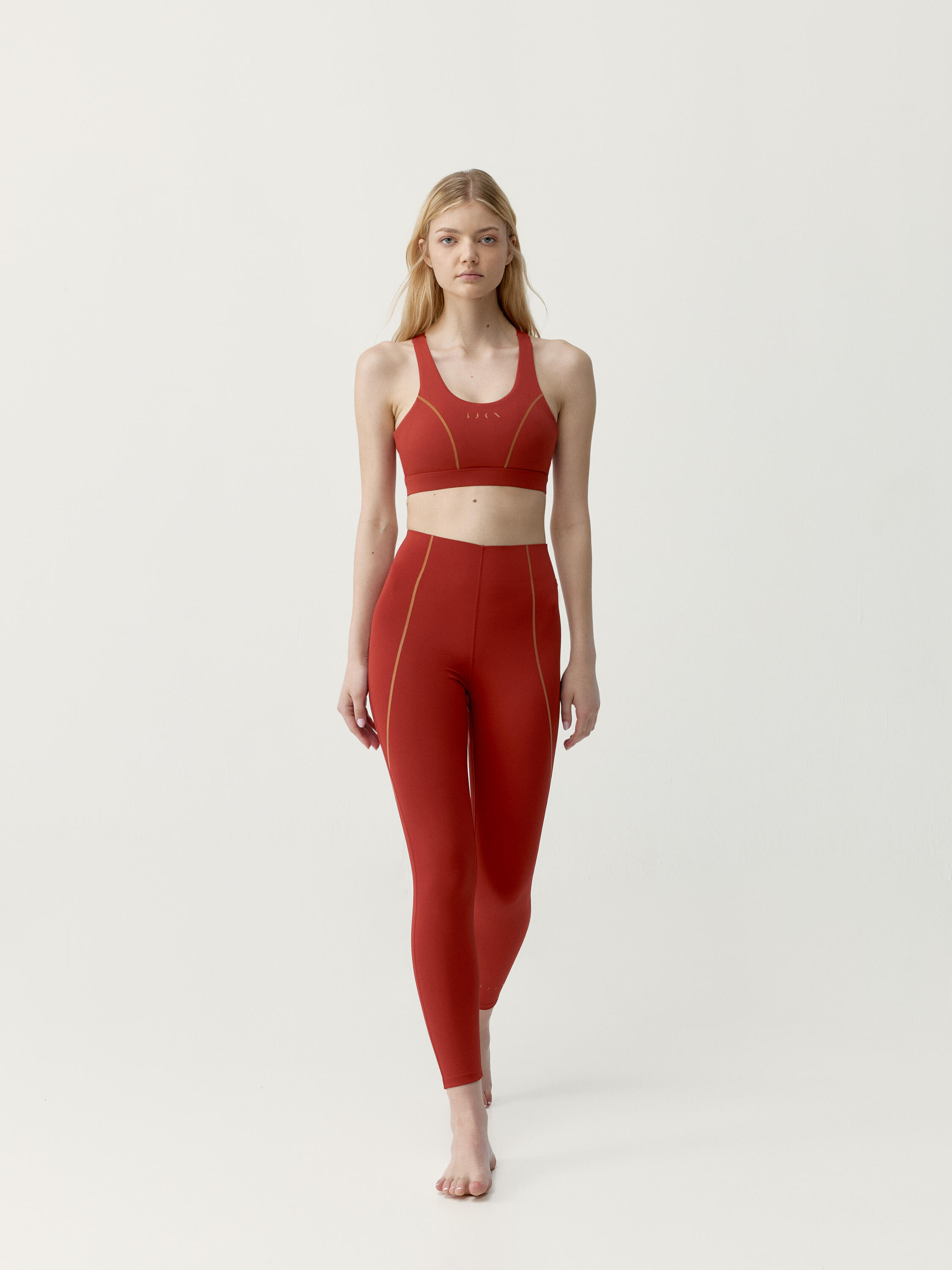 Top deportivo de mujer Brone Sujeción Alta Performance 4/5
