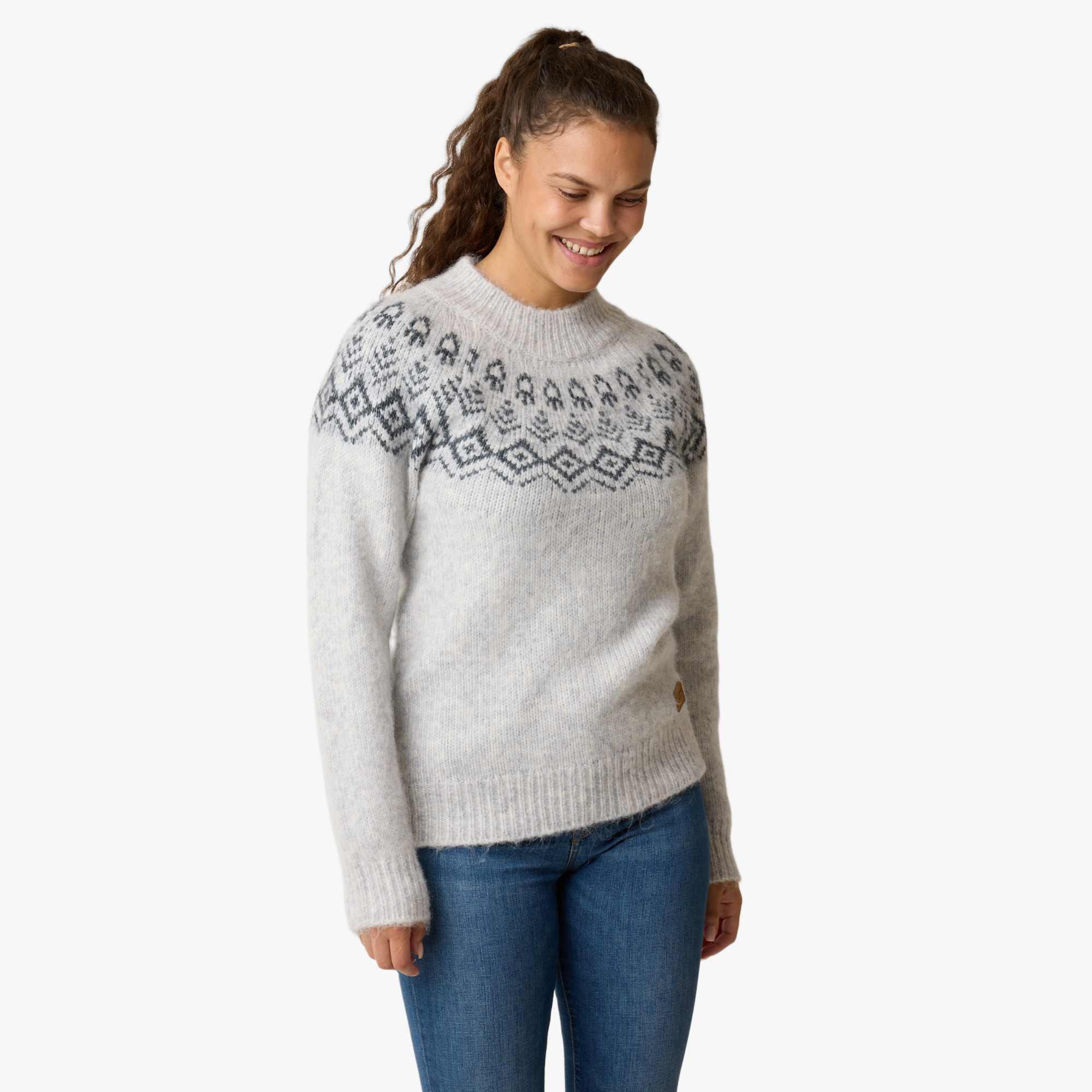 Pull en laine femme Lofoten Wool Knit 3/6