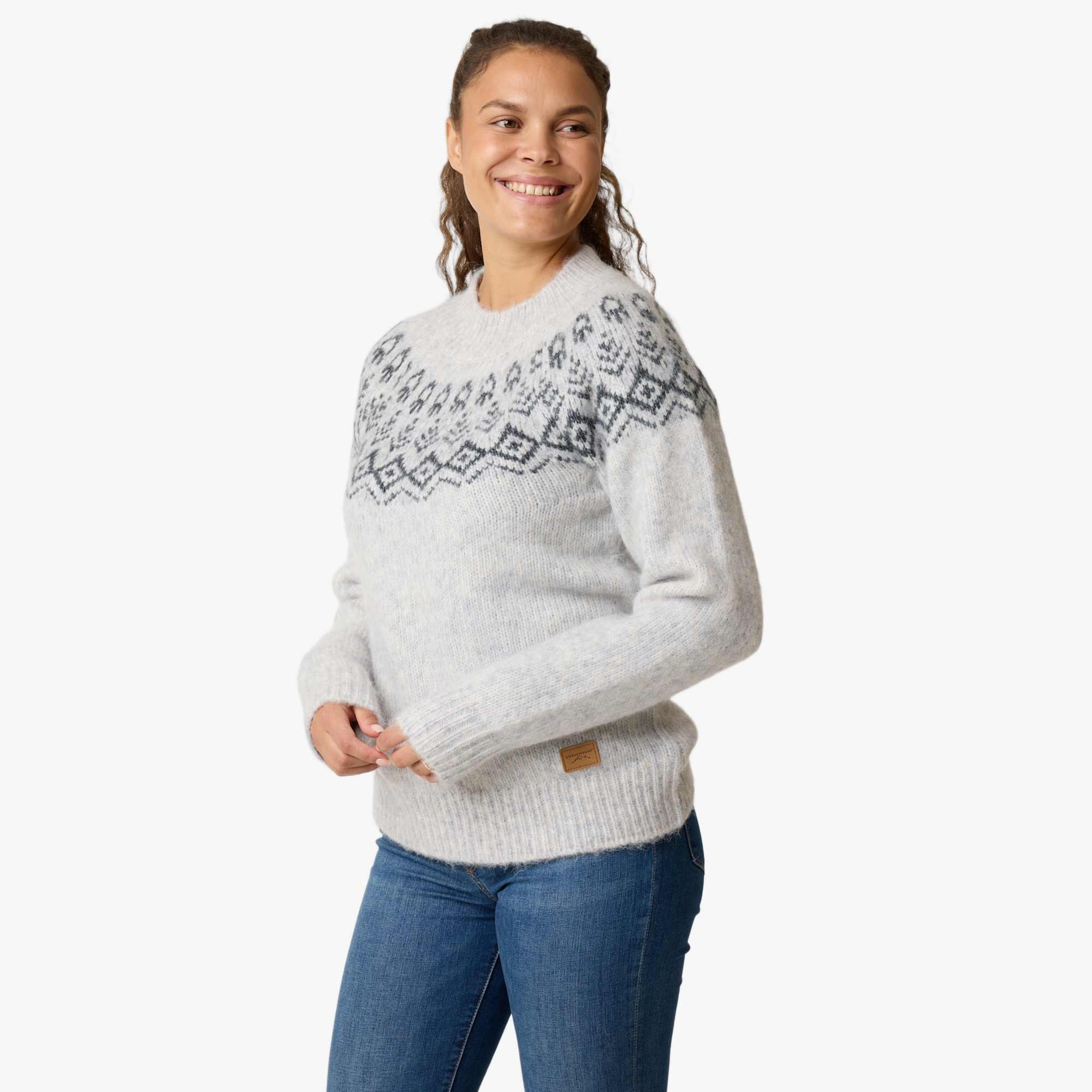 Pull en laine femme Lofoten Wool Knit 4/6