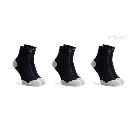 3er-Pack Laufsocken für Damen und Herren Core