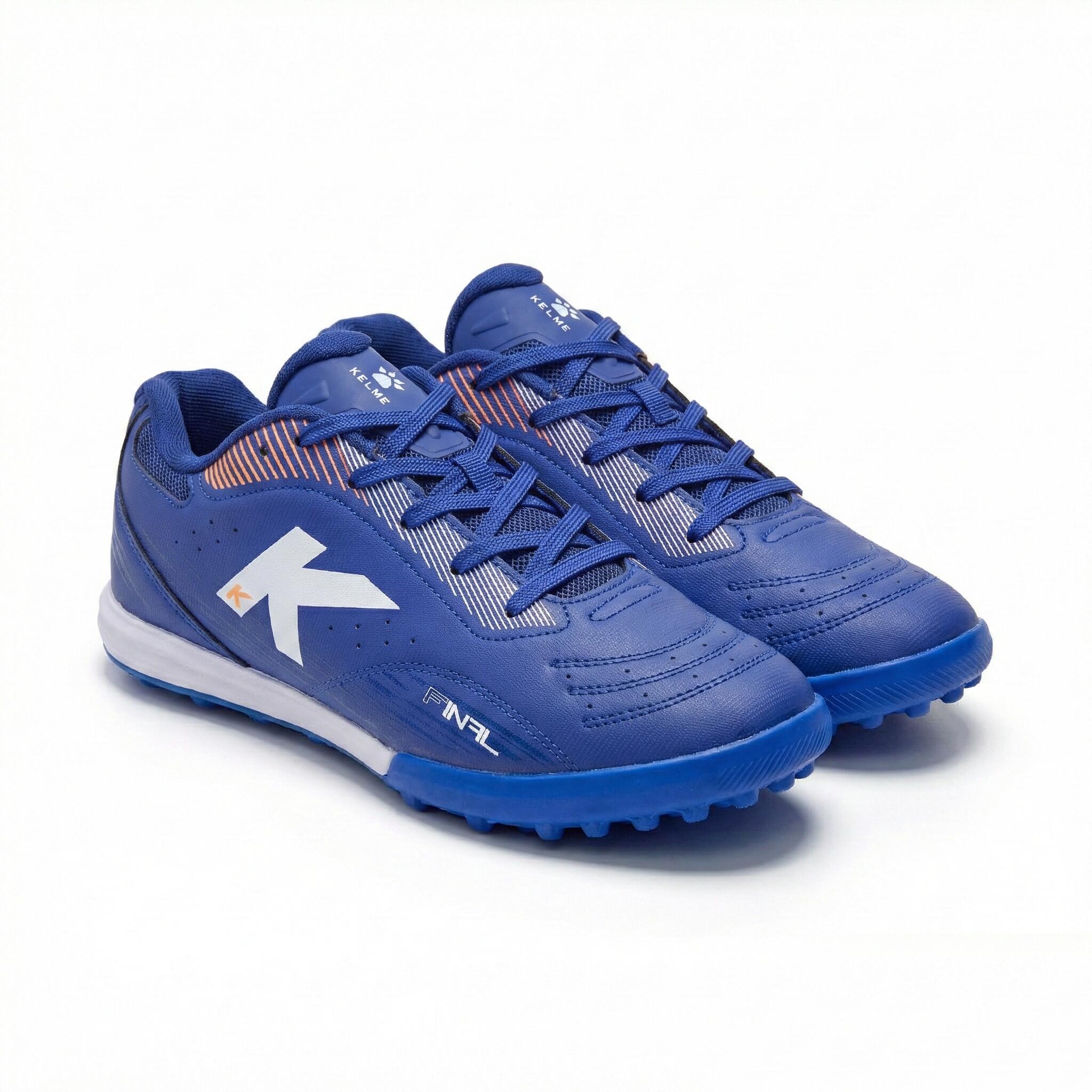 Kelme Botas De Futbol Final Turf Azul Unisex 2/4