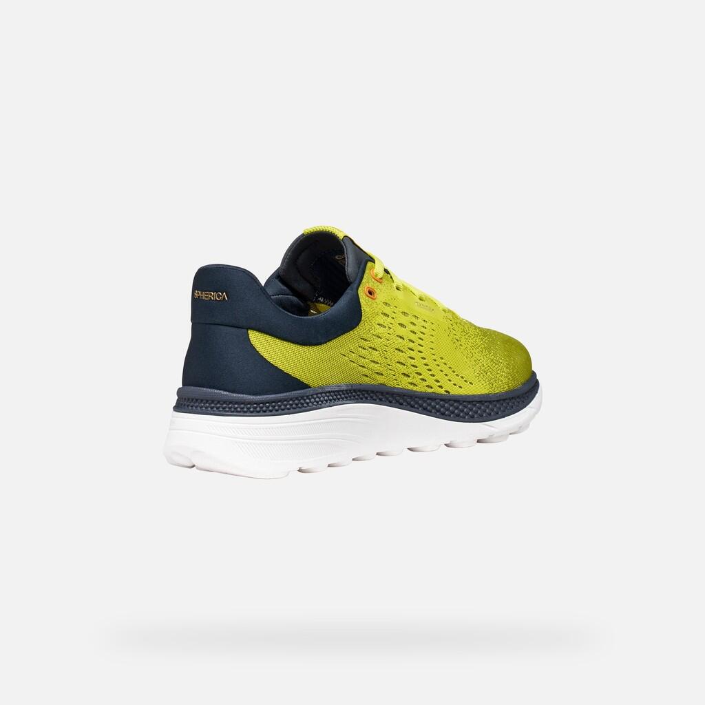 Baskets Homme SPHERICA ACTIF X1 MAN Citron Vert/Bleu Marine 7/7