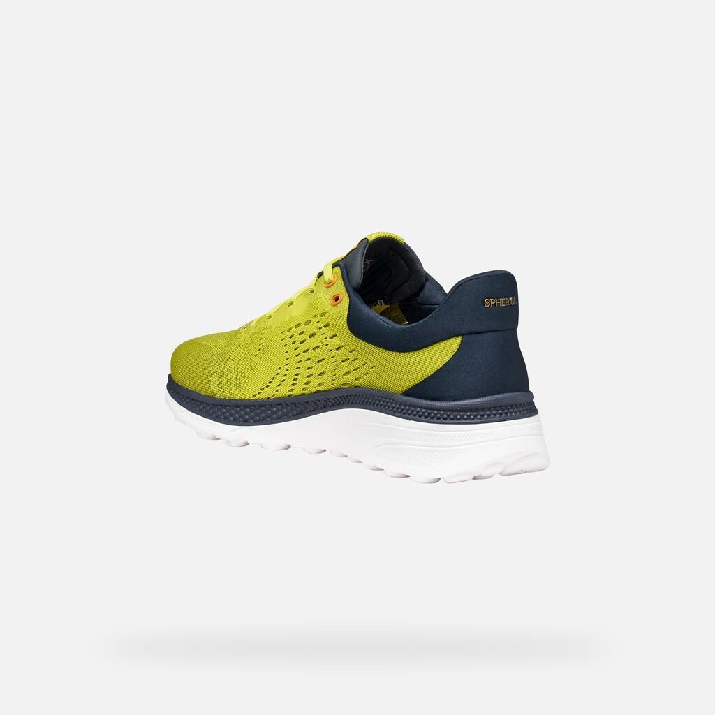 Baskets Homme SPHERICA ACTIF X1 MAN Citron Vert/Bleu Marine 6/7