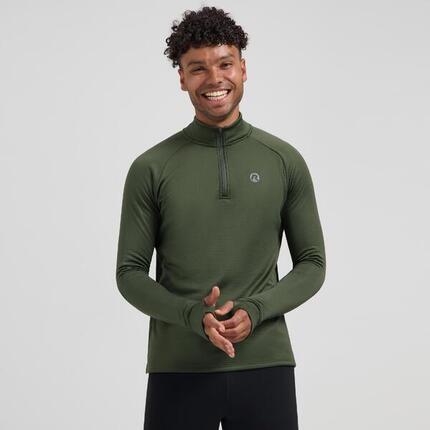 T-shirt de running manches longues Homme Essential