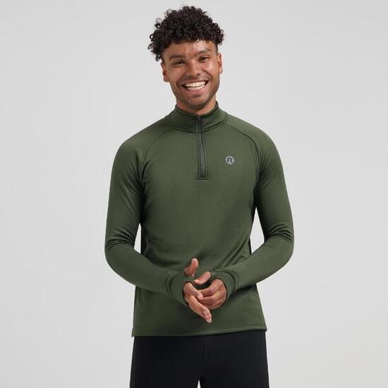 T-shirt de running manches longues Homme Essential