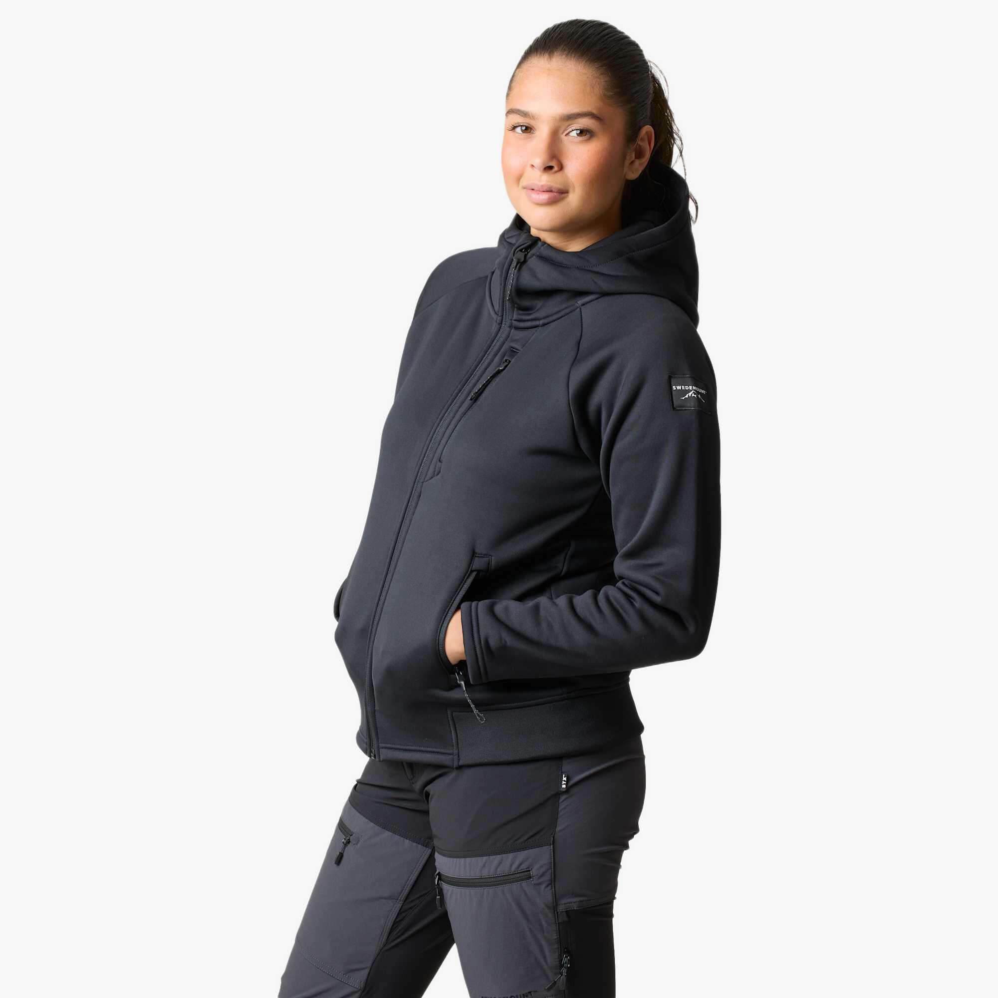Damen Wandern Kapuzenpullover Lofoten Tech Stretch Hood 4/7