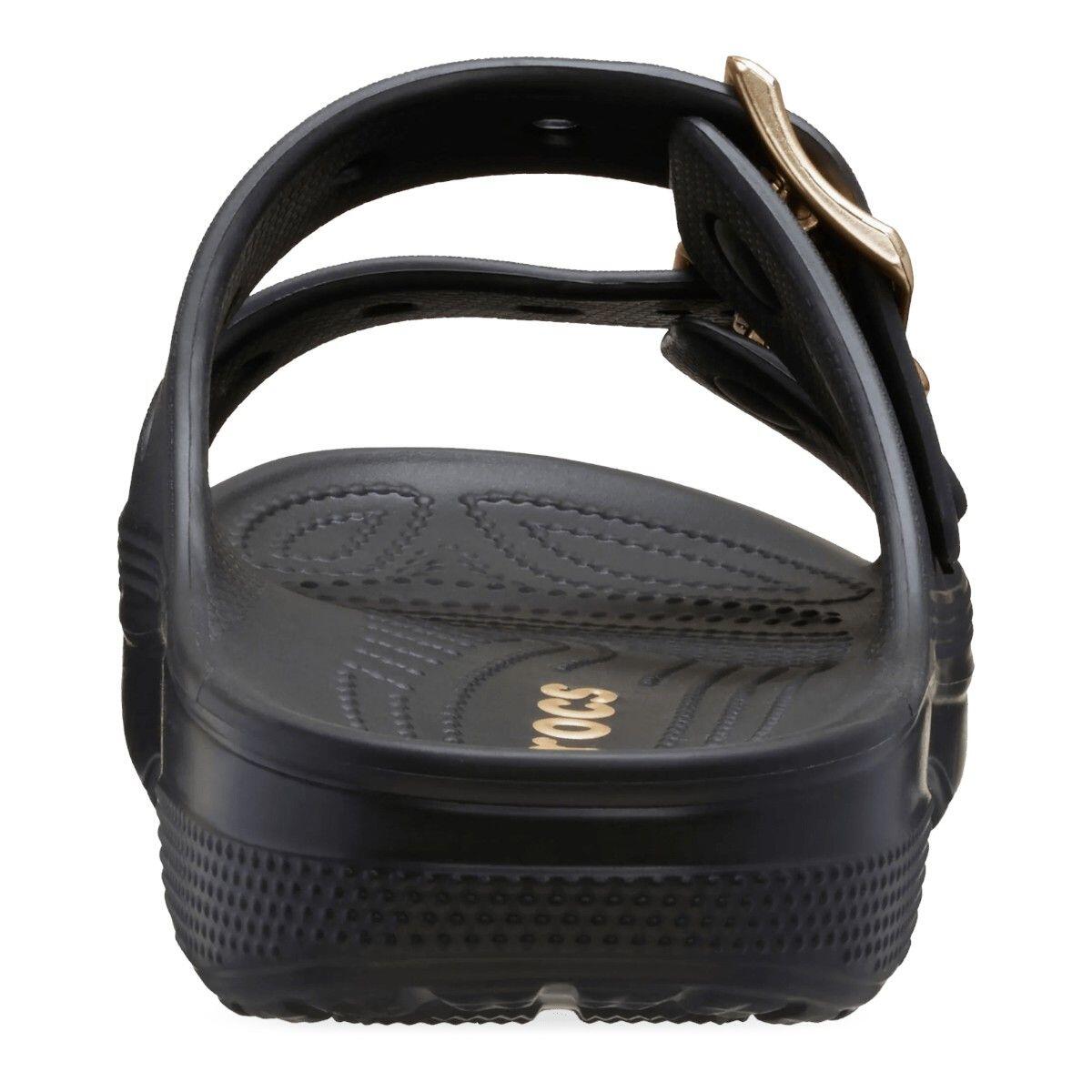 Mules Crocs SaturdayMetallicBuckleSandalW 5/5