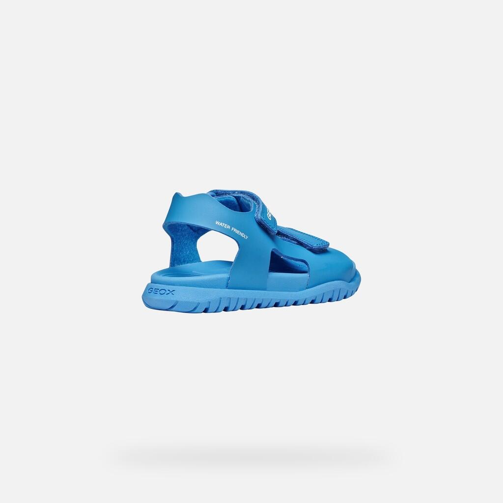 Sandales Garçon J SANDAL FUSBETTO BOY Bleu Ciel 6/7