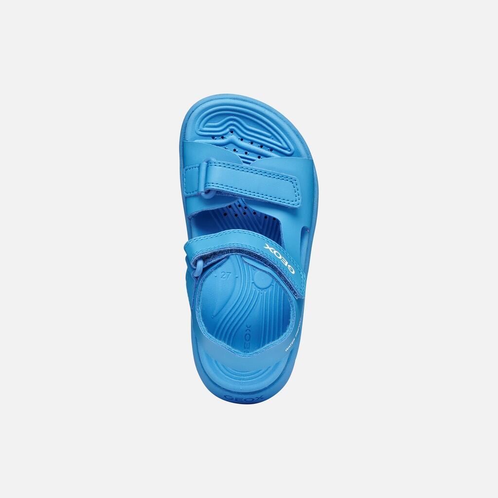 Sandales Garçon J SANDAL FUSBETTO BOY Bleu Ciel 7/7