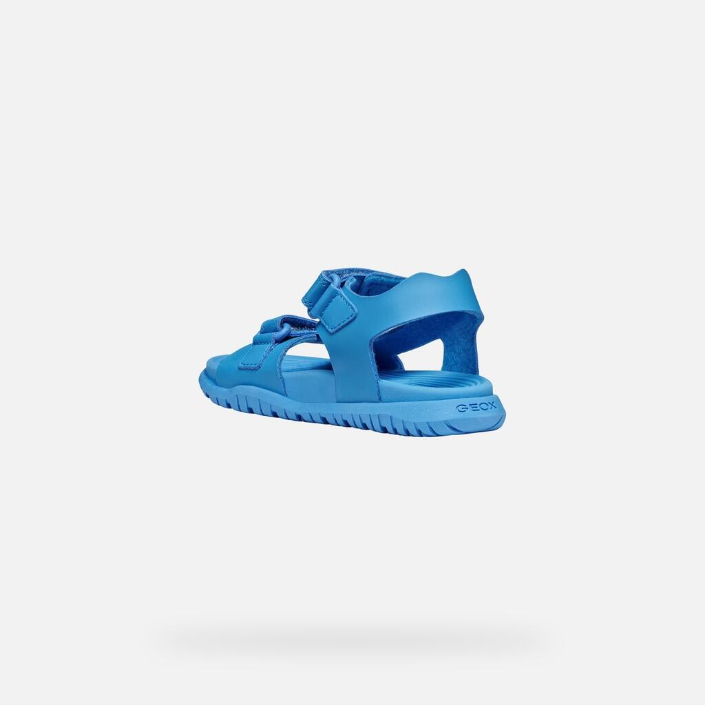 Sandales Garçon J SANDAL FUSBETTO BOY Bleu Ciel 5/7