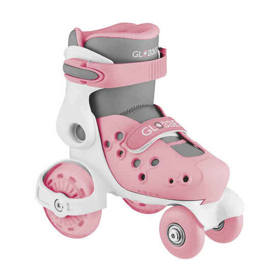 Rollers LEARNING Taille XS/S / 26-29 - Rose pastel