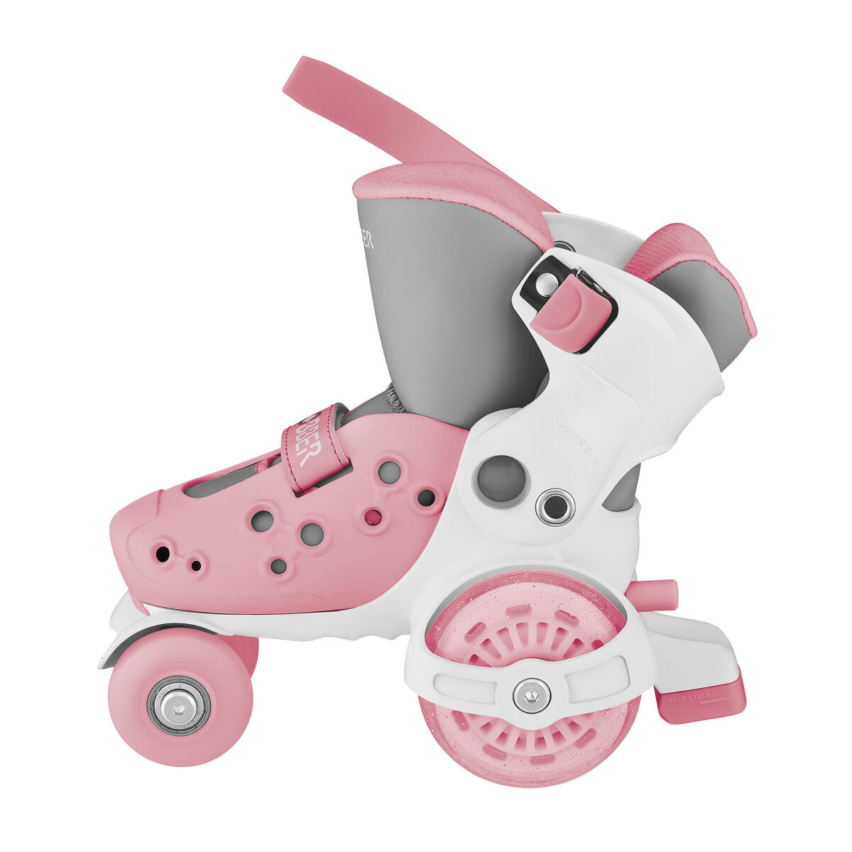 Rollers LEARNING Taille XS/S / 26-29 - Rose pastel 5/6