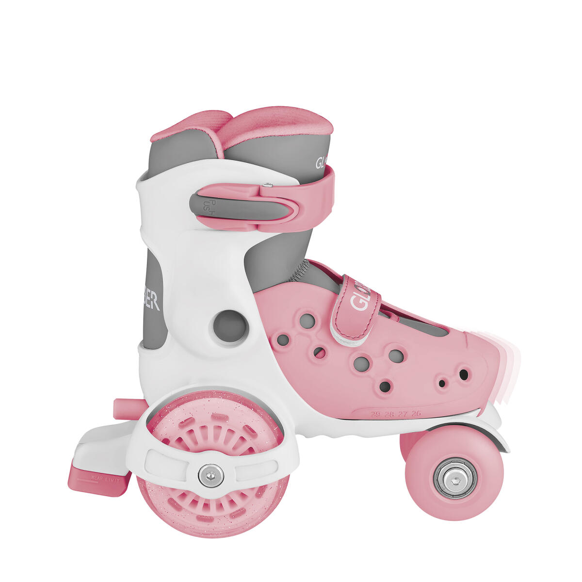 Rollers LEARNING Taille XS/S / 26-29 - Rose pastel 4/6