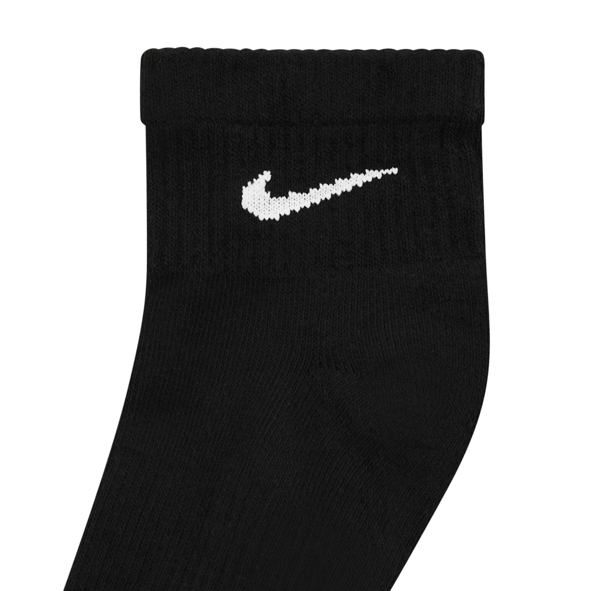 Knöchelsocken gepolstert für Alltag(3erPack) Herren Schwarz 3/5