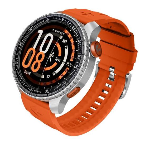 Smartwatch Garett Compass GPS srebrny