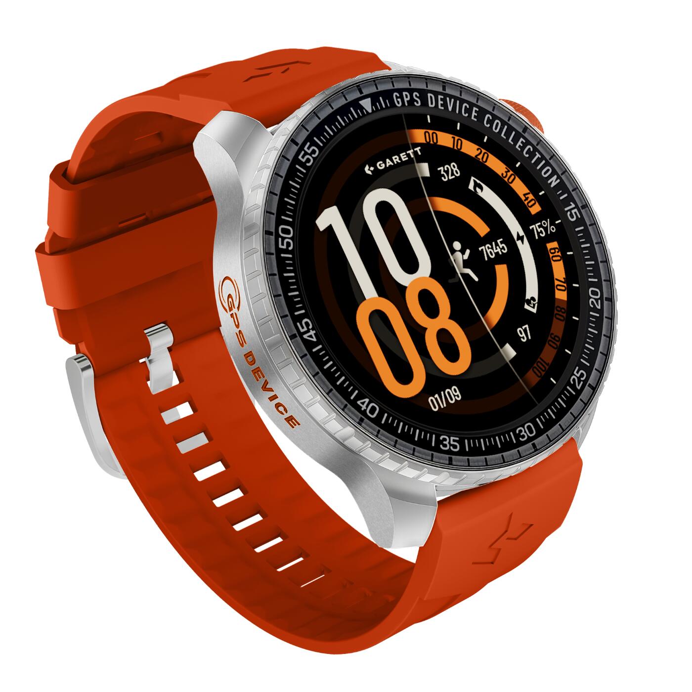 Smartwatch Garett Compass GPS srebrny 2/6