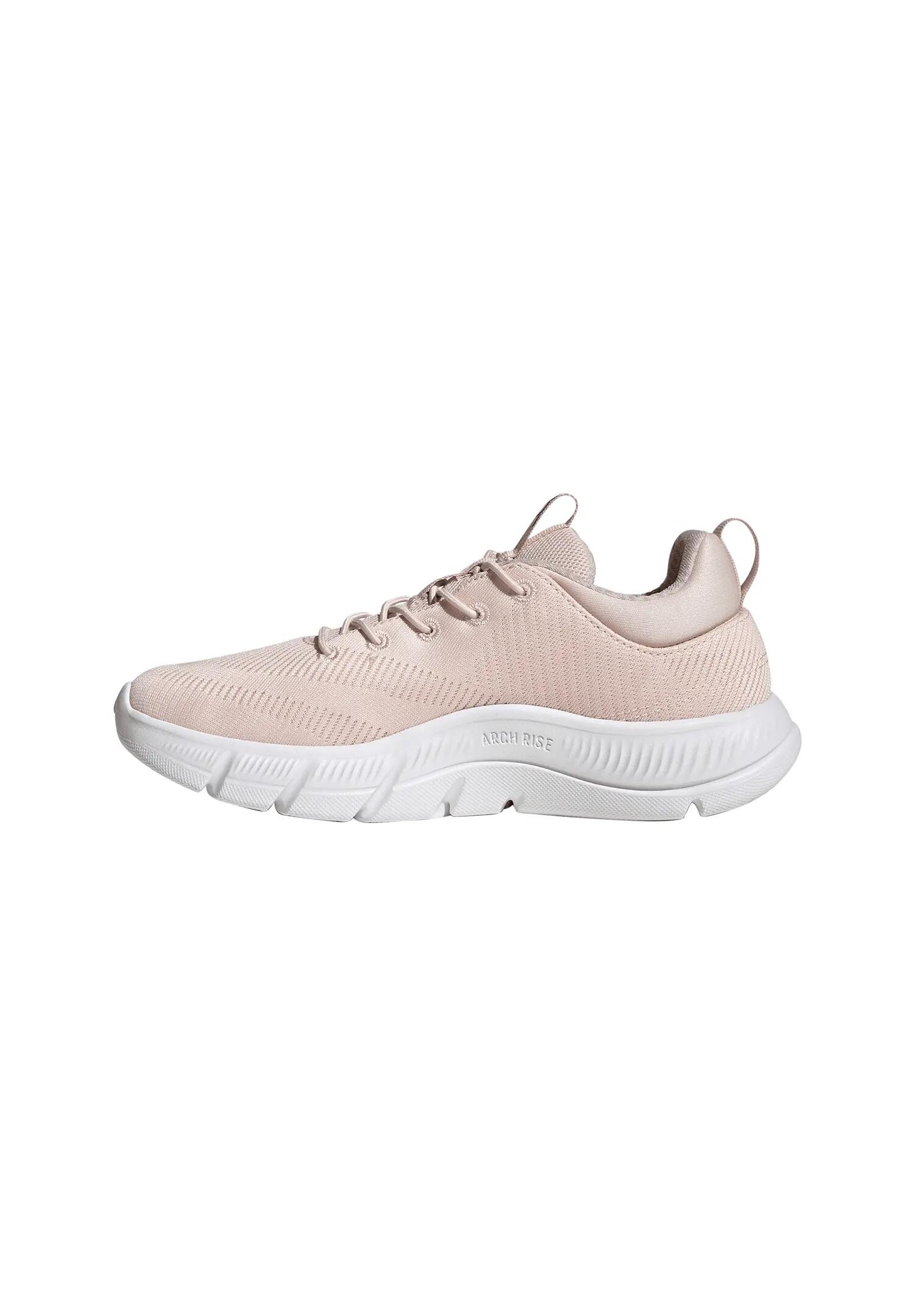 Adidas Damen Cloudfoam Flex Elastic L Sneaker JS4864  Pink met./putty Mauve 3/7