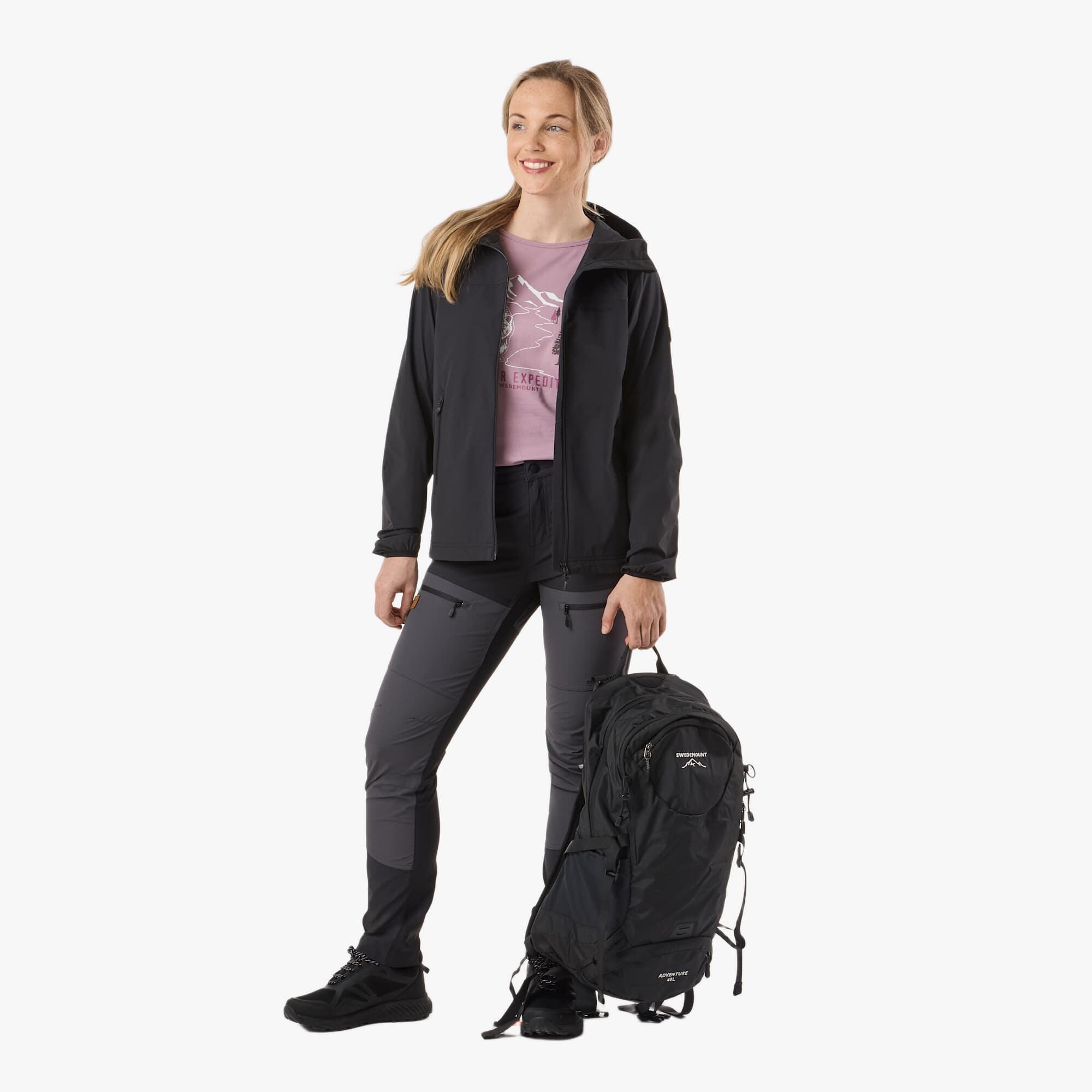 Giacca outdoor da escursionismo da donna Lofoten Stretch Jacket impermeabile 3/8