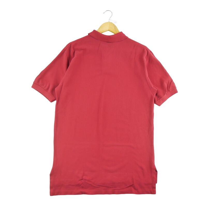 Second life - Tricou polo pentru bărbați cu mânecă scurtă roșu - Ca nou