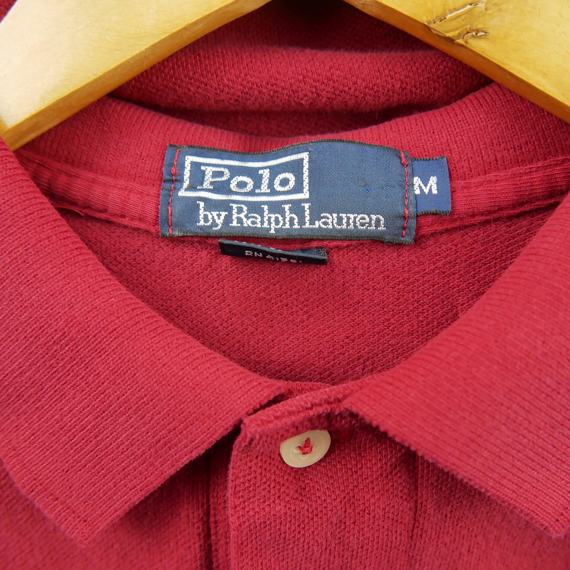 Reconditionné - Polo manches courtes Homme Rouge - Excellent 6/6