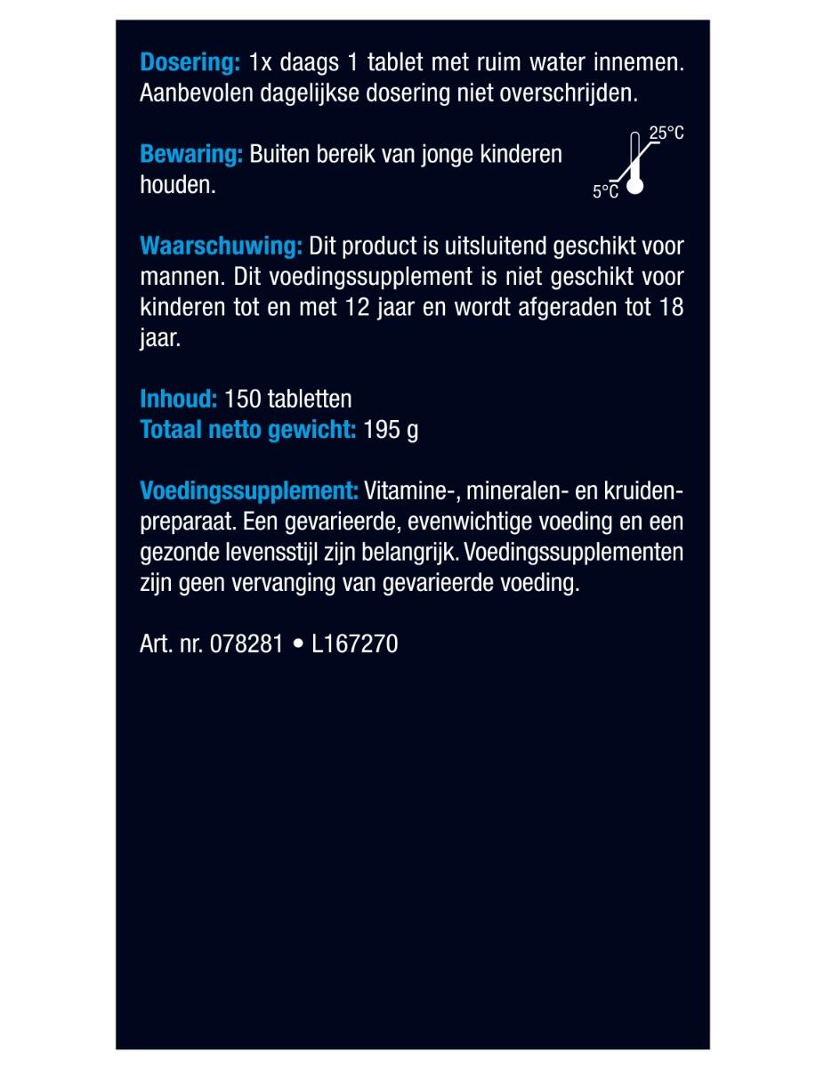 Lucovitaal Testosteron mannen support 3/5