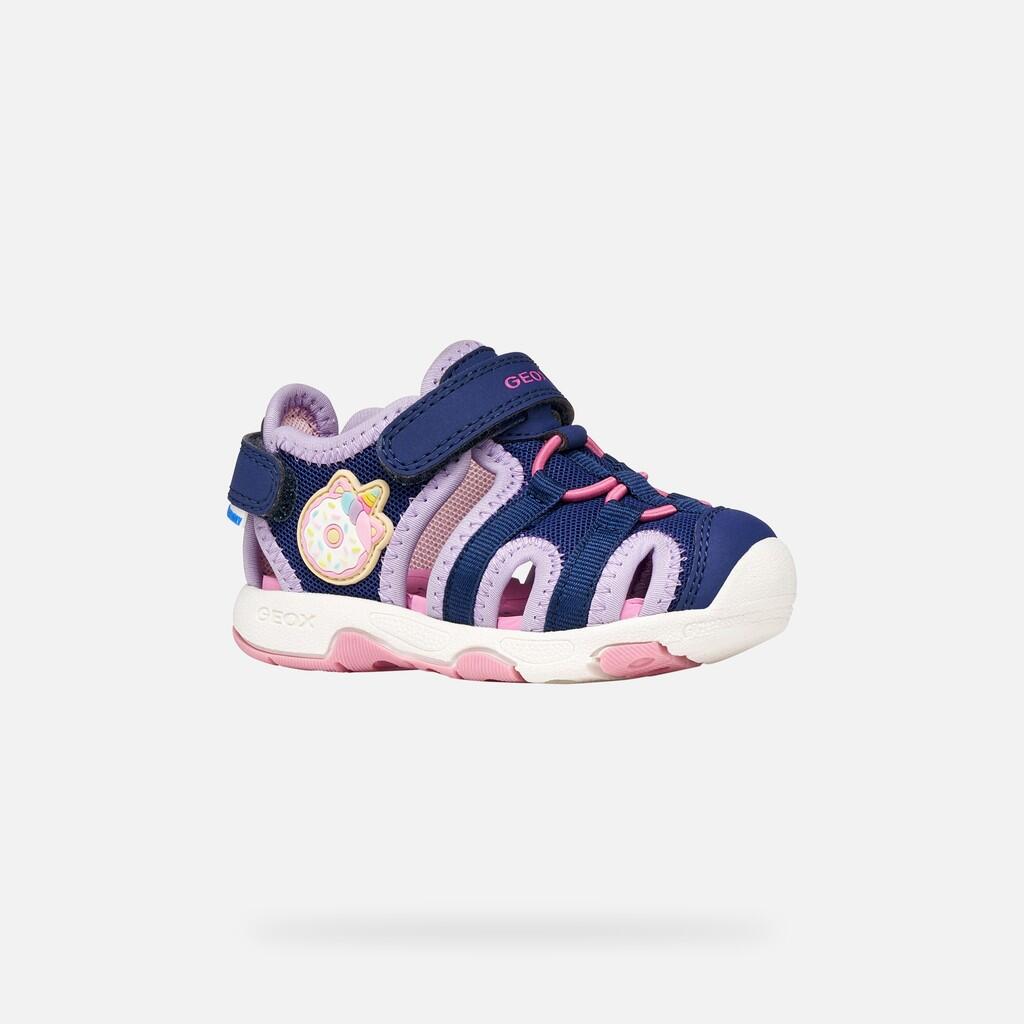 Sandales Bébé Fille SANDAL MULTY BABY GIRL Bleu Marine/Lilas 4/7