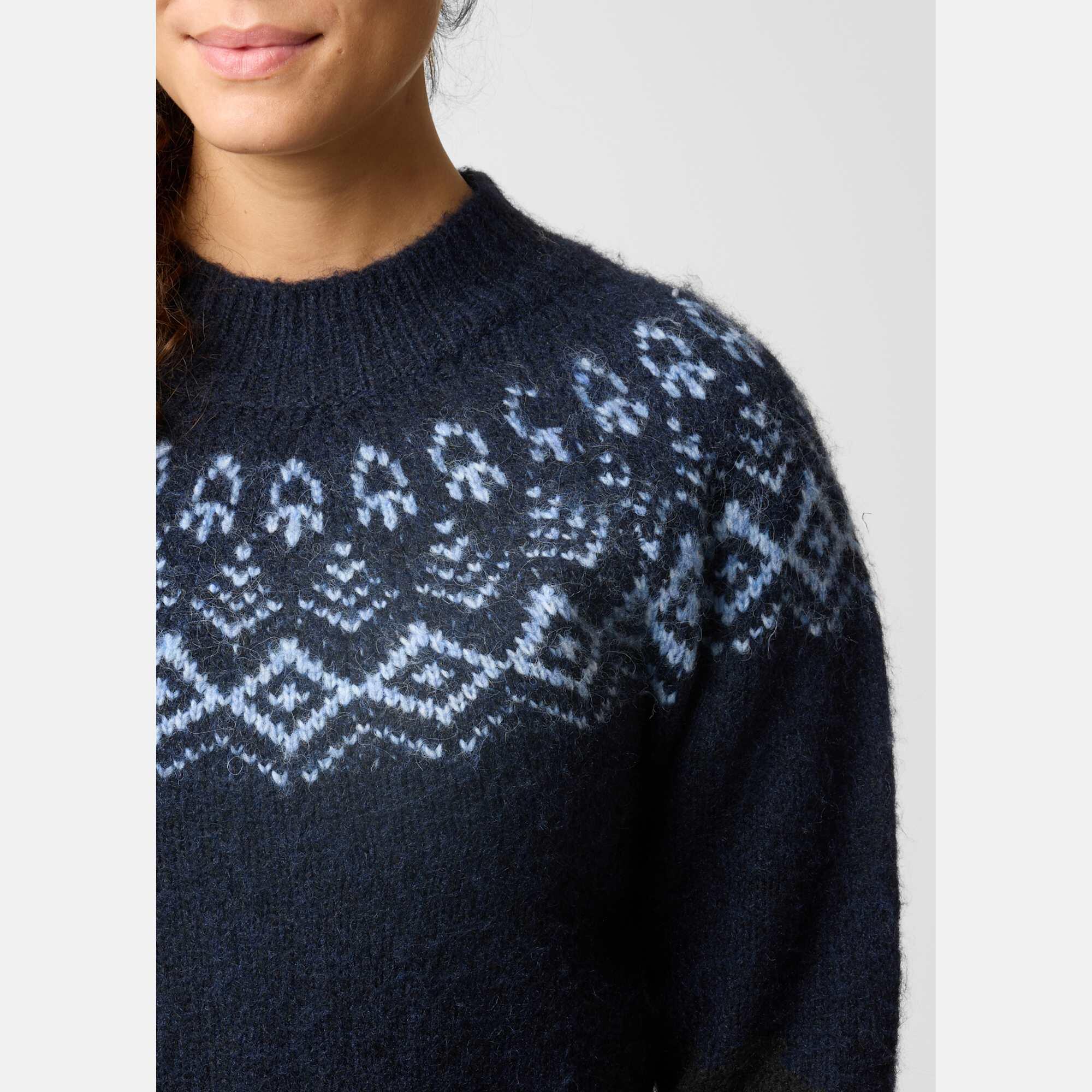 Damen Pullover Lofoten Wool Knit 5/6