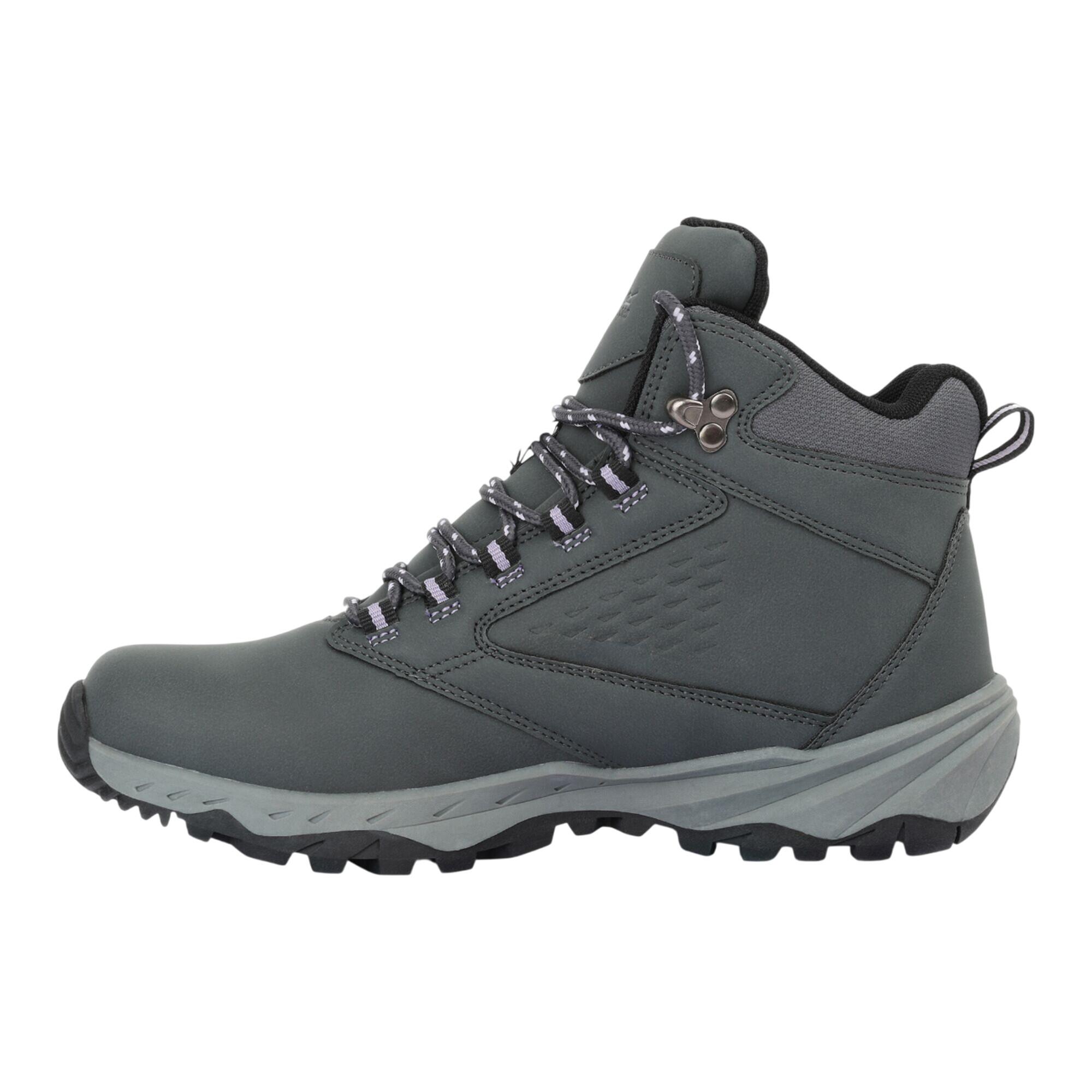 Bottines De Marche AMBLE Femme (Gris Foncé / Glycine) 3/5