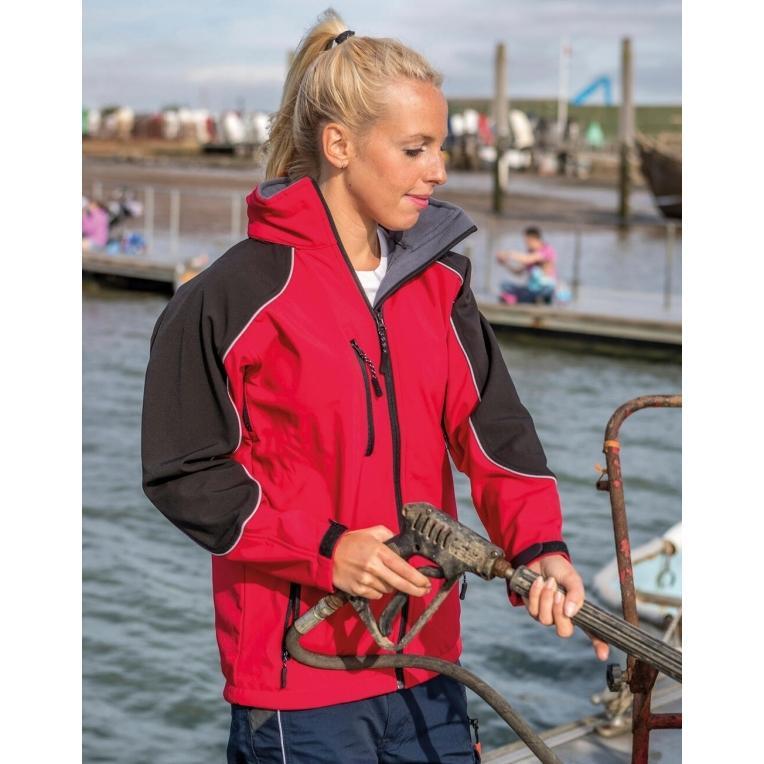 Chaqueta Softshell con capucha Result Ice Fell 2/3