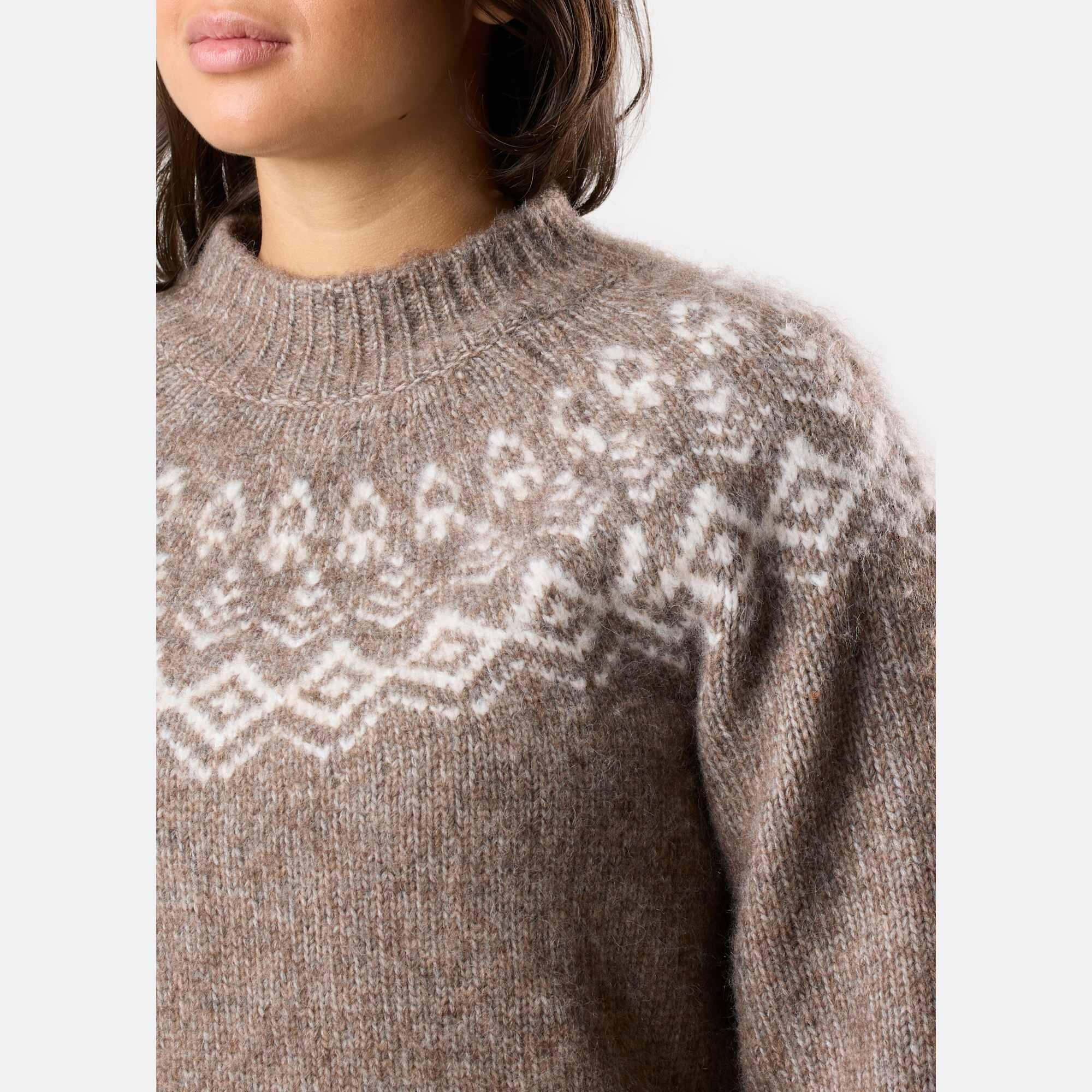 Damen Pullover Lofoten Wool Knit 5/7