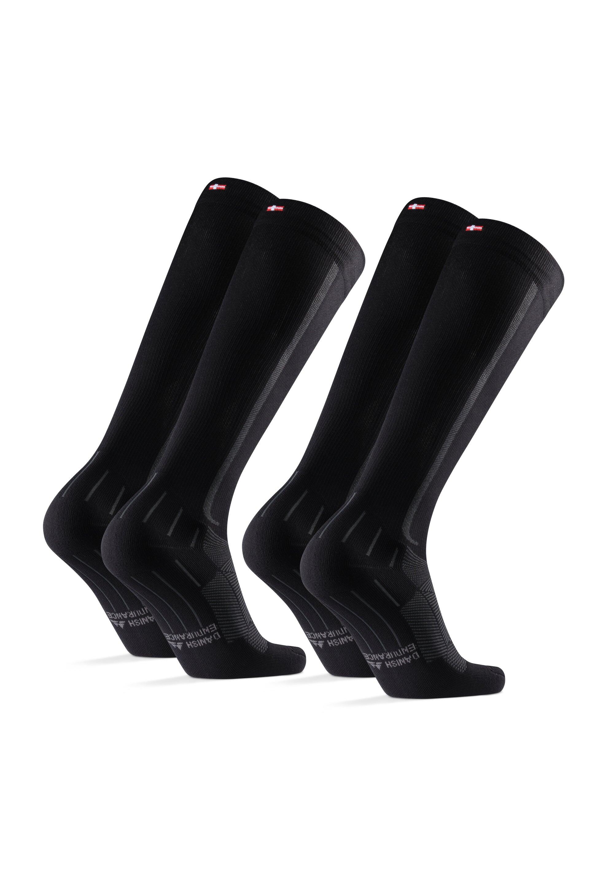 Chaussettes de compression 2 paires 21–26 mmHg maintien gradué sport 3/5