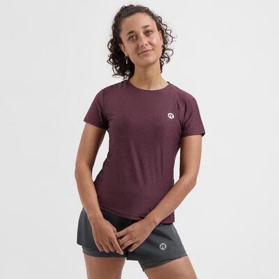 Hardloopshirt ademend sportshirt korte mouwen dames essential