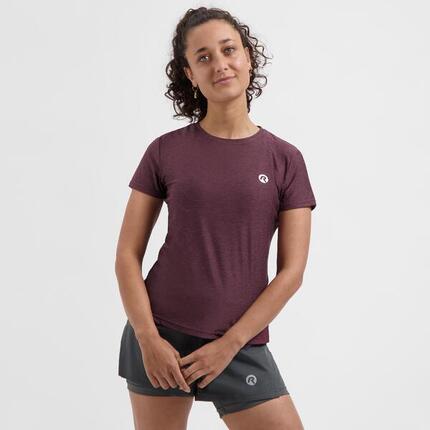 Hardloopshirt Ademend Sportshirt Korte Mouwen Dames Essential