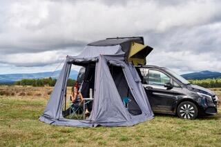 Annexe de tente de toit Famille XL 2/4