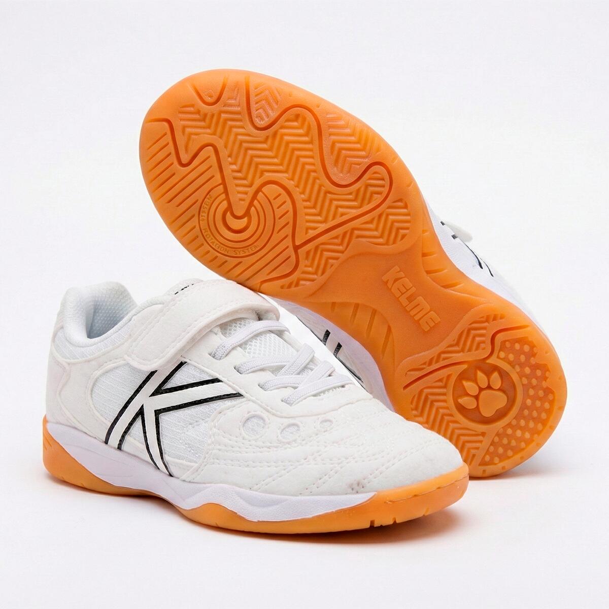 Kelme Zapatillas De Niño Indoor Copa Elastic Blanco Unisex Kids 2/4