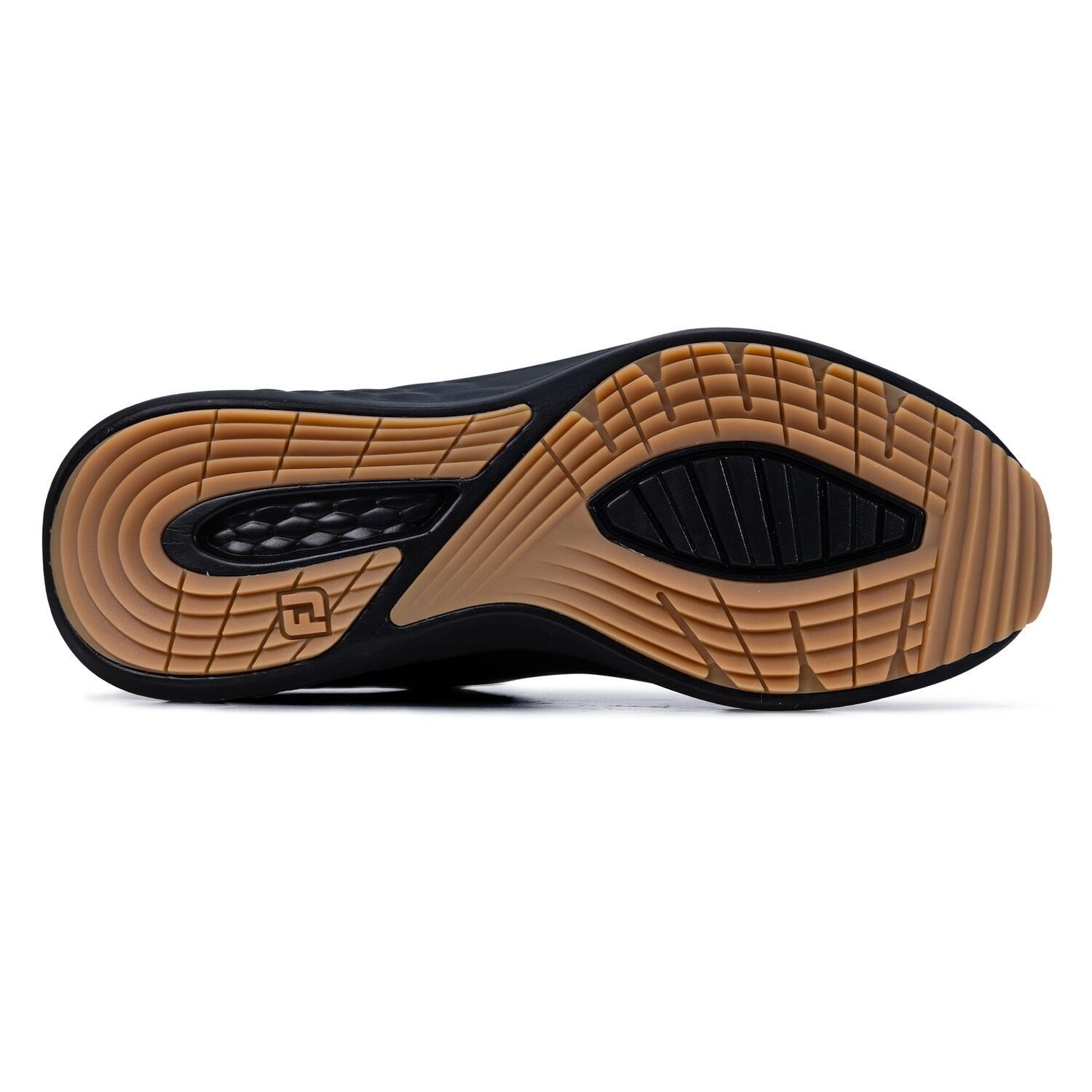 Zapatos Golf Footjoy  Hampton Hombre Negro 3/6
