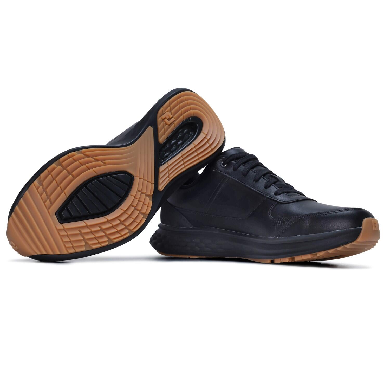 Zapatos Golf Footjoy  Hampton Hombre Negro 5/6