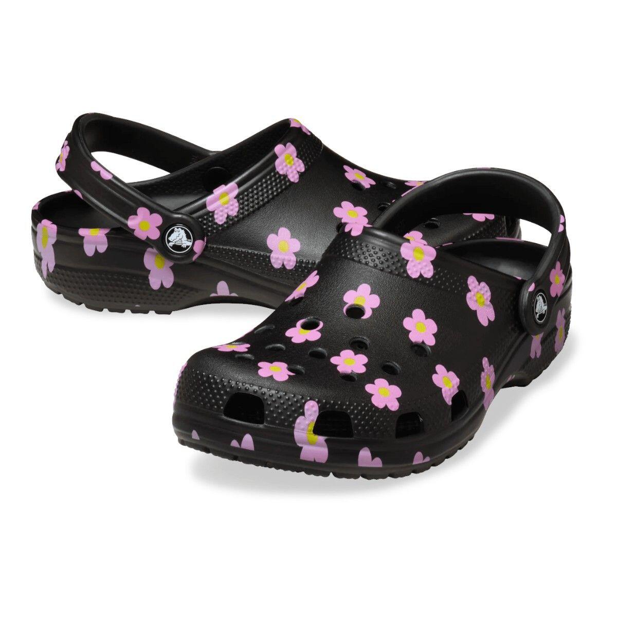 Mules Crocs Classic Flower Clog 3/5