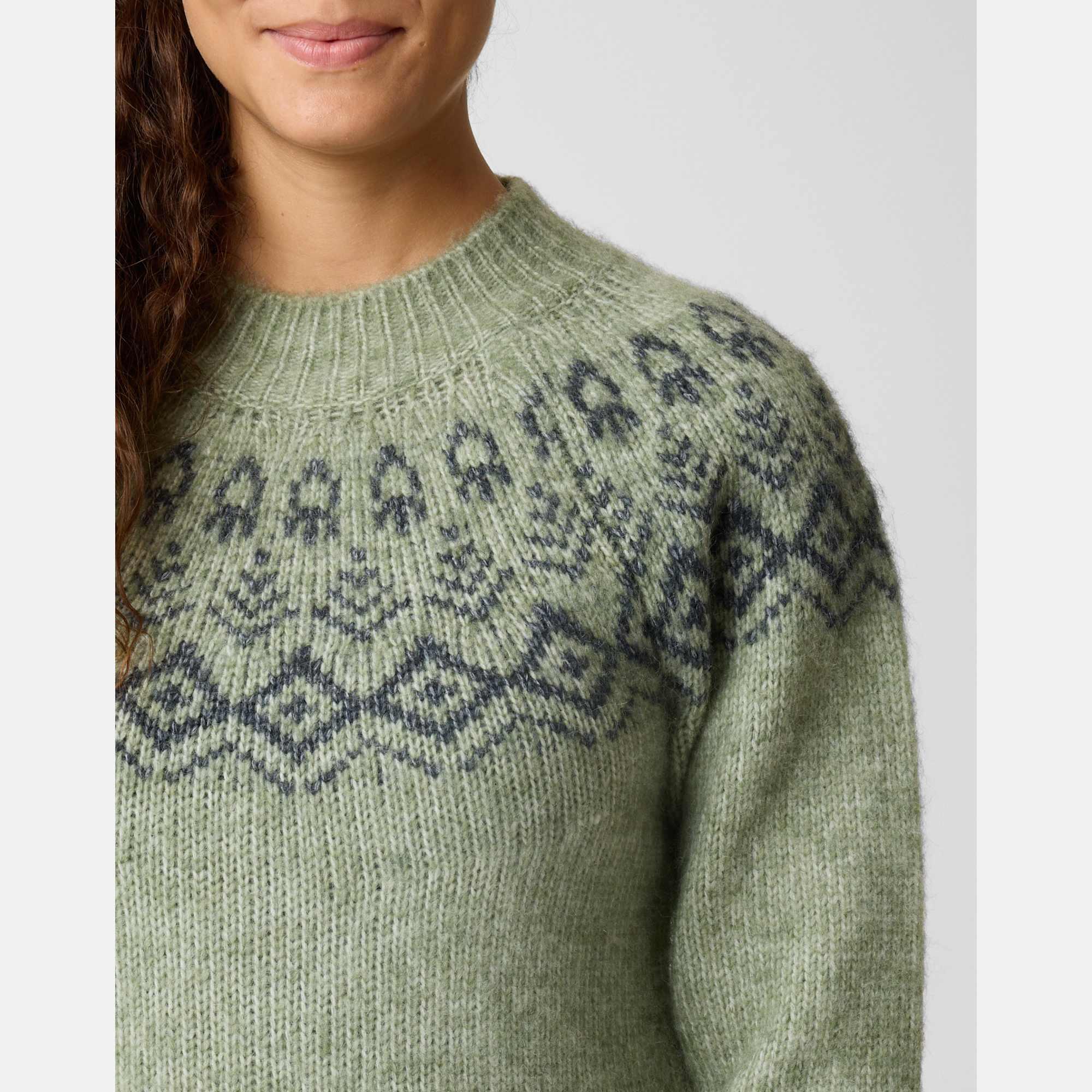 Damen Pullover Lofoten Wool Knit 5/6