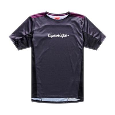 Maglia MTB Stage Manica Corta - Signature - Grigio Scuro