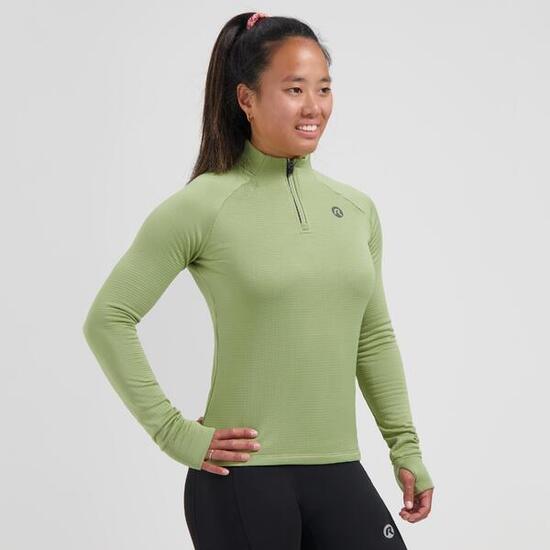 Haut de course à manches longues essentiel pour femme