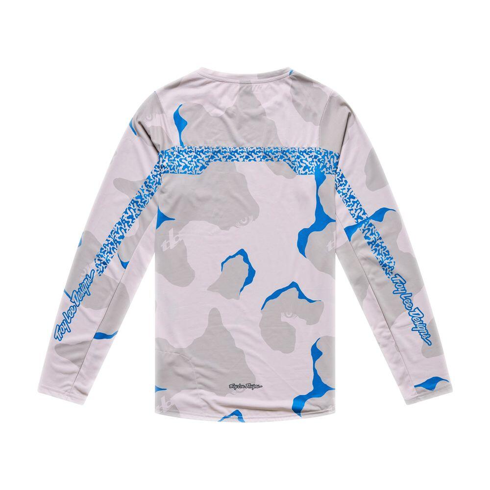 T-shirt maillot technique manche courte homme VTT Troy Lee Designs Skyline Camo Noir - TROYLEEDESIGNS - 34130 - Troc Vélo
