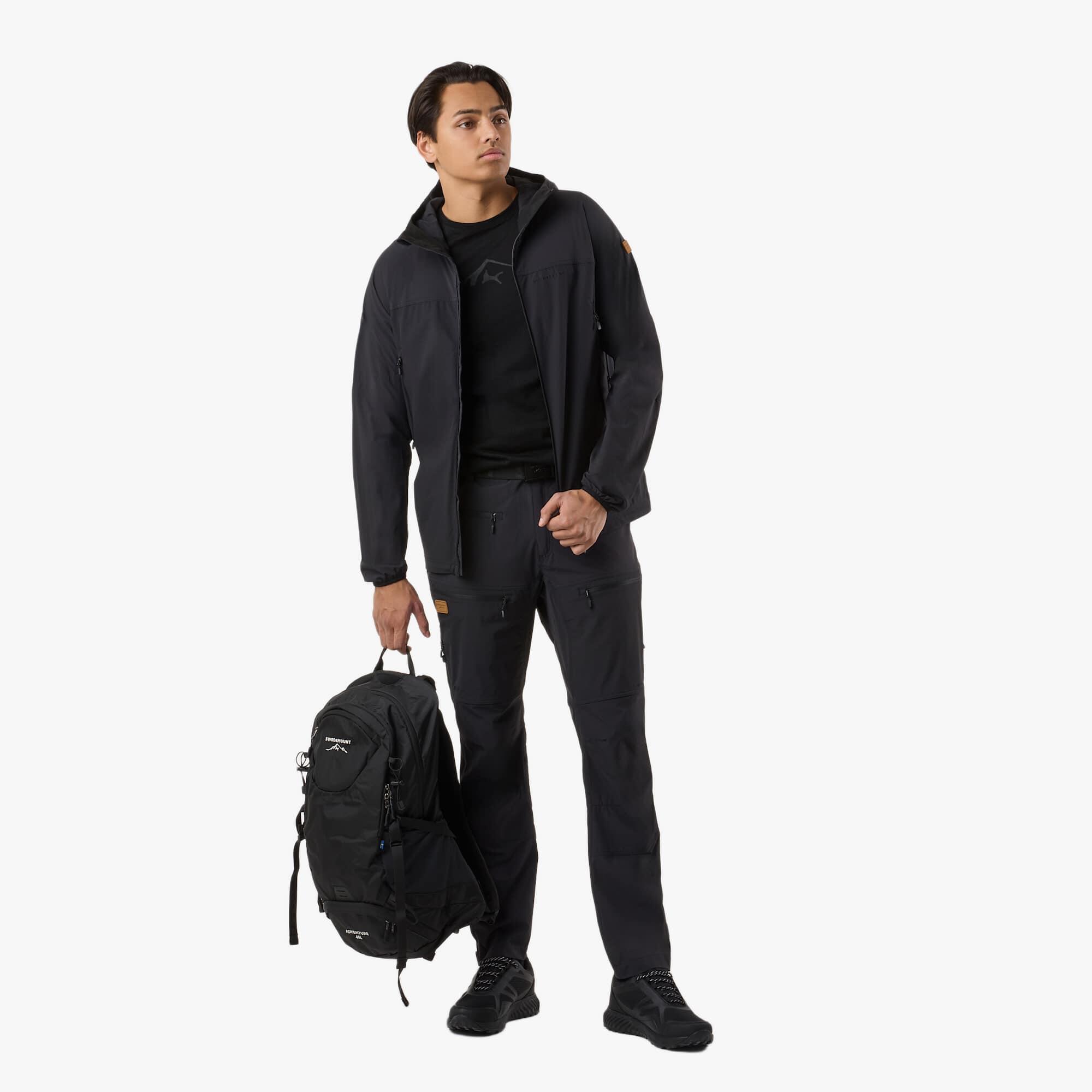 Veste de randonnée homme outdoor coupe-vent déperlante Lofoten Stretch 3/8