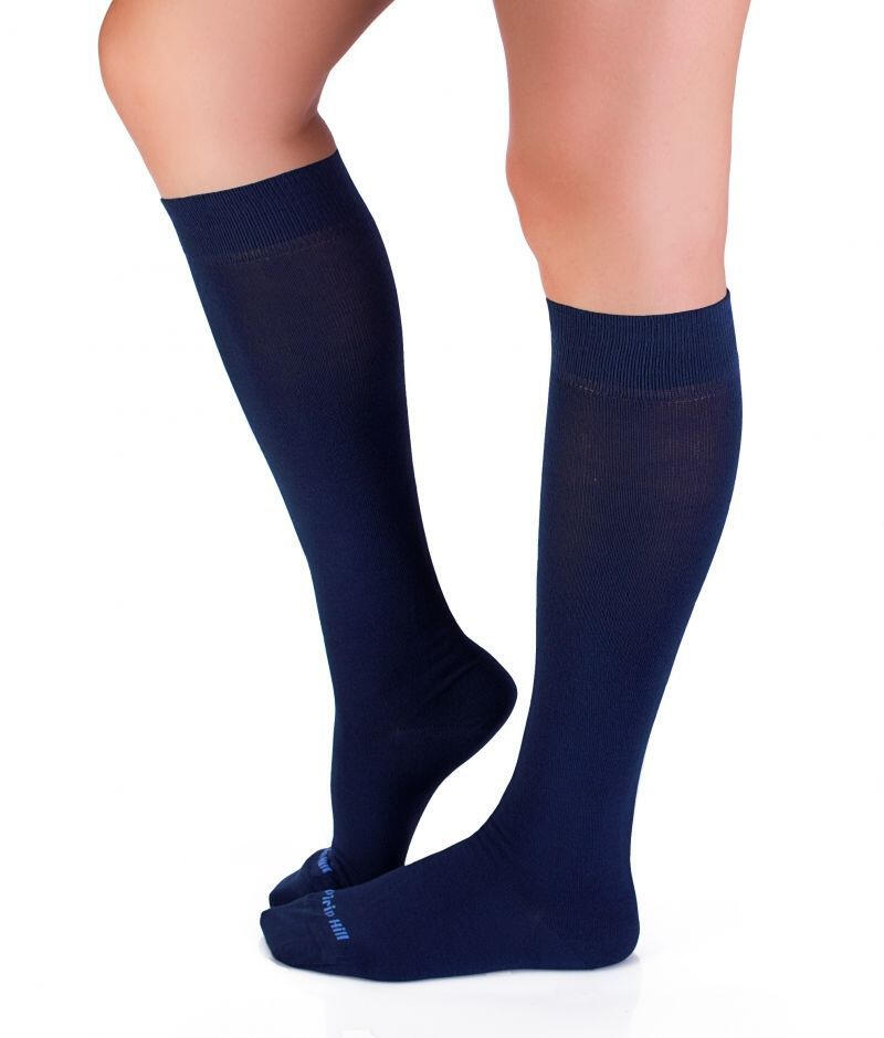 Chaussettes en bambou 3/4 COMFORT FEET Bleu foncé 2/3