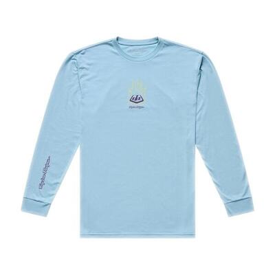 Skyline ride mtb-shirt met lange mouwen - one eye - lichtblauw