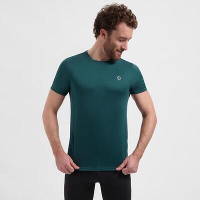 Hardloopshirt ademend sportshirt korte mouwen heren core
