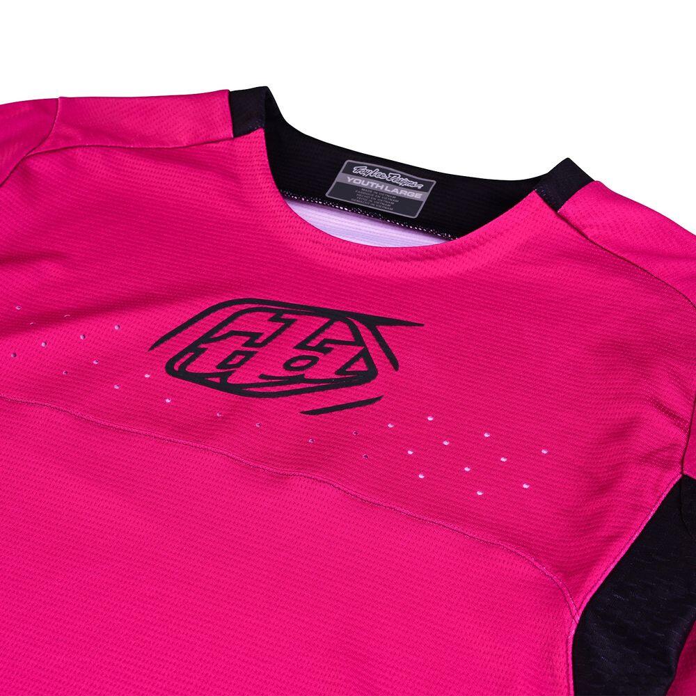 Maillot Manches Longues Enfant Troy Lee Designs Sprint Icon Rose 5/5