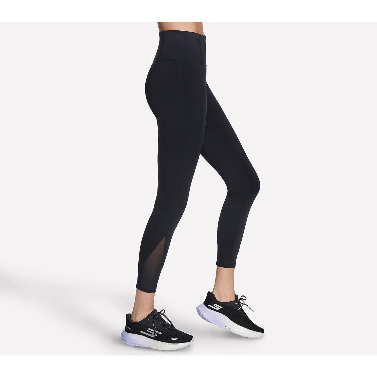 Medias Skechers Tempo 78 High Waisted Legging, Negro, Mujer 4/5
