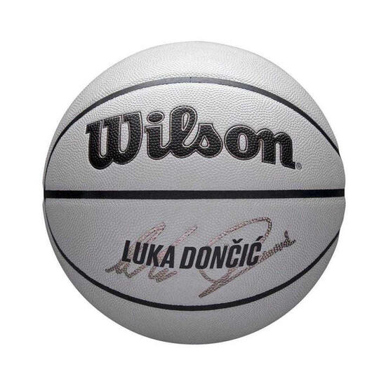 Balón de Baloncesto Doncic Diseño NBA Gris 7